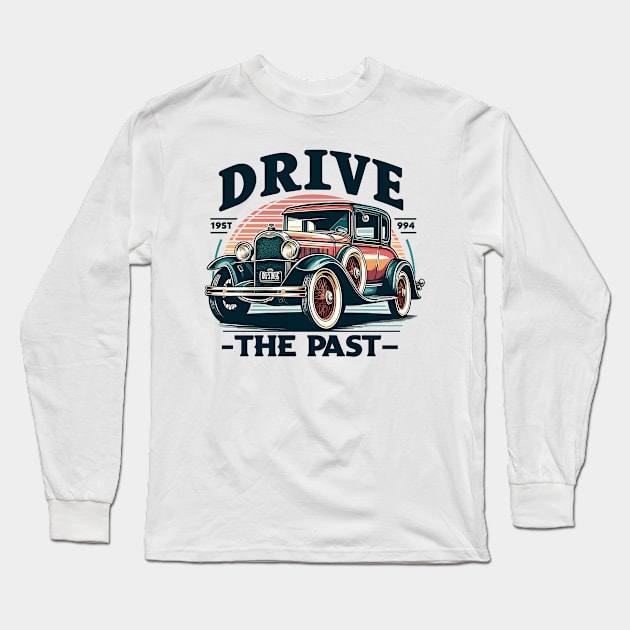 Classic car Long Sleeve T-Shirt by Vehicles-Art